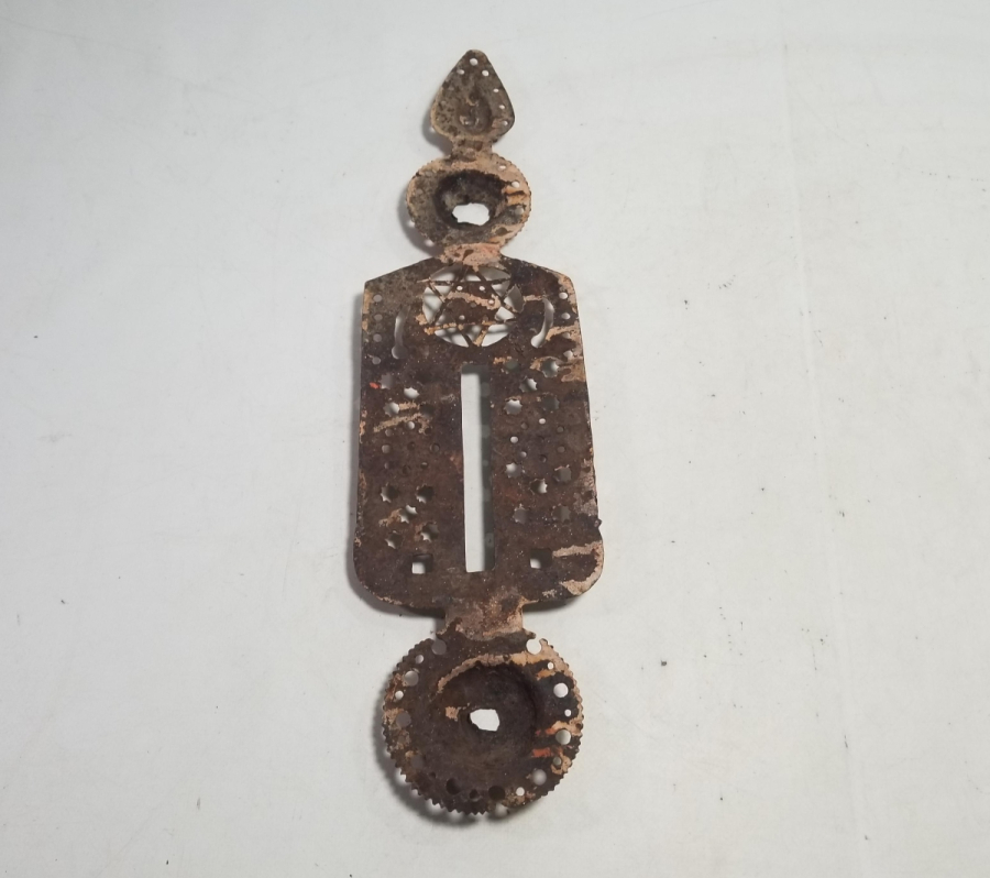 ÜZERİ MÜHRÜ SÜLEYMANLI VE SELVİ MOTİFLİ OSMANLI DÖNEMİ BÜYÜK BOY TEKKE İŞİ ÇOK NADİR KABARA