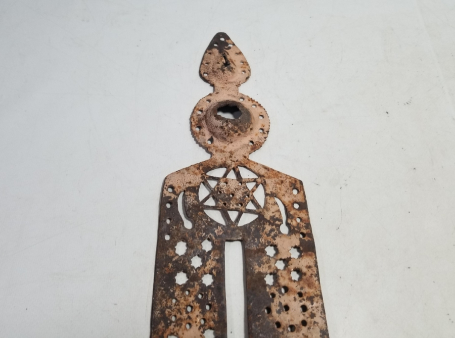 ÜZERİ MÜHRÜ SÜLEYMANLI VE SELVİ MOTİFLİ OSMANLI DÖNEMİ BÜYÜK BOY TEKKE İŞİ ÇOK NADİR KABARA