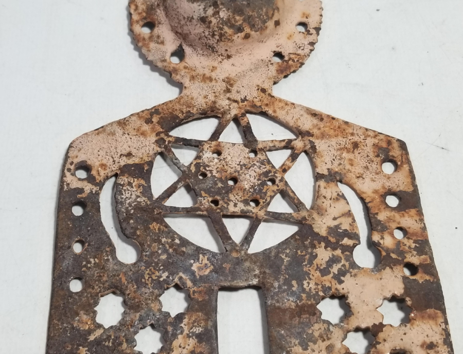 ÜZERİ MÜHRÜ SÜLEYMANLI VE SELVİ MOTİFLİ OSMANLI DÖNEMİ BÜYÜK BOY TEKKE İŞİ ÇOK NADİR KABARA