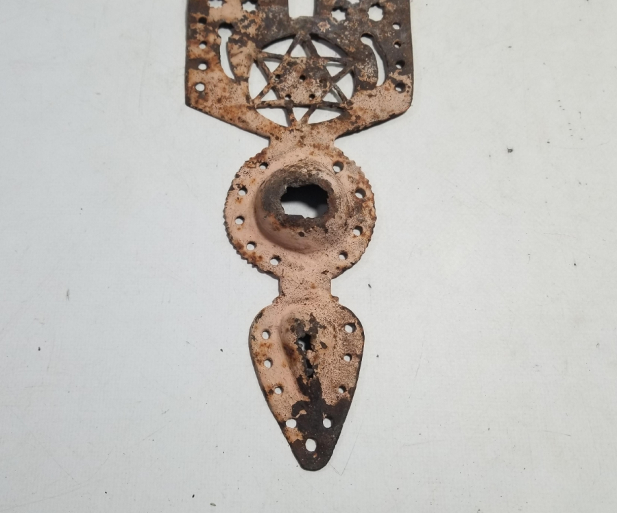 ÜZERİ MÜHRÜ SÜLEYMANLI VE SELVİ MOTİFLİ OSMANLI DÖNEMİ BÜYÜK BOY TEKKE İŞİ ÇOK NADİR KABARA