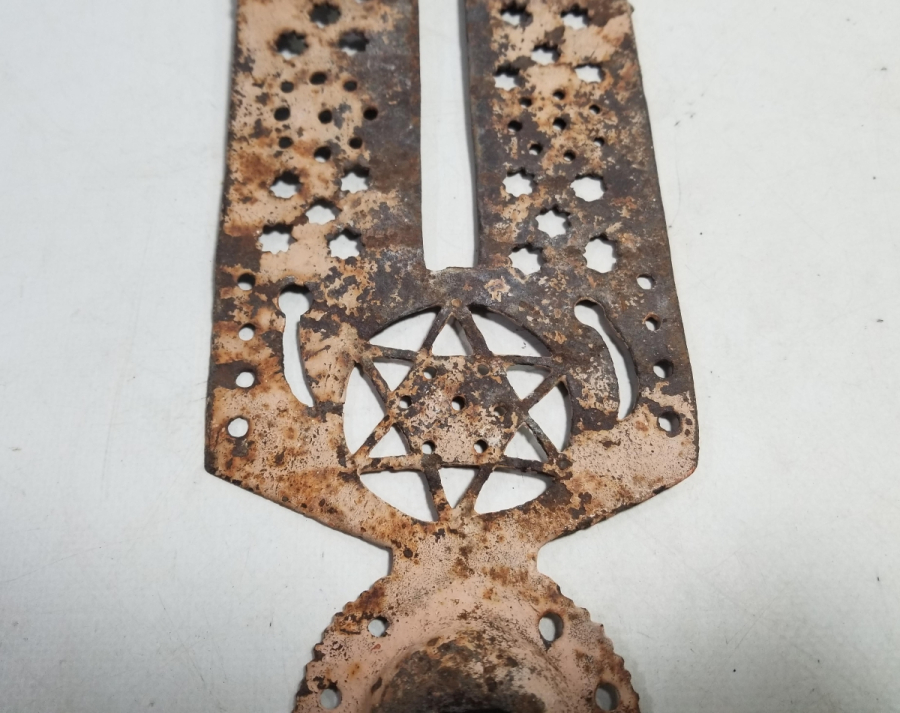 ÜZERİ MÜHRÜ SÜLEYMANLI VE SELVİ MOTİFLİ OSMANLI DÖNEMİ BÜYÜK BOY TEKKE İŞİ ÇOK NADİR KABARA