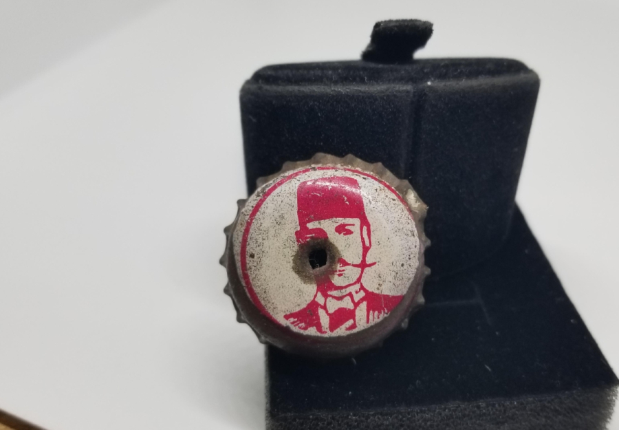 OSMANLI DÖNEMİ ÇOK NADİR GAZOZ KAPAĞI - İLK KEZ GÖRÜLÜYOR