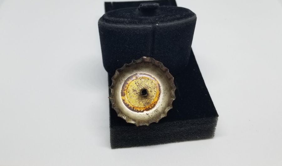 OSMANLI DÖNEMİ ÇOK NADİR GAZOZ KAPAĞI - İLK KEZ GÖRÜLÜYOR