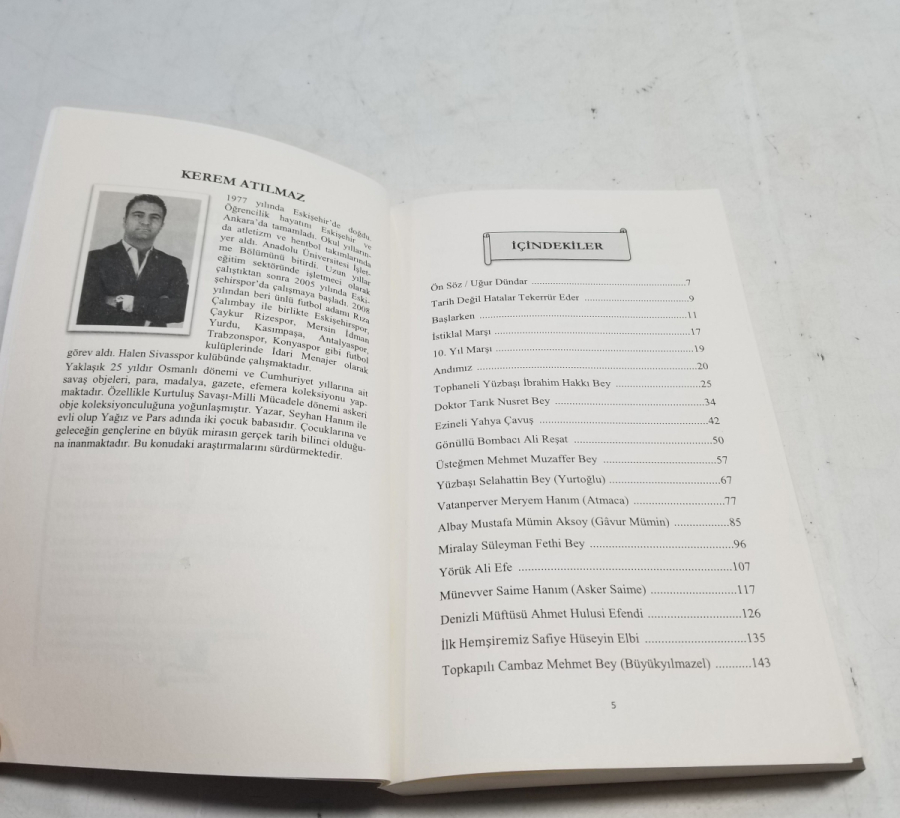 YAZAR KEREM ATILMAZ TARAFINDAN YAZILMIŞ KORKUSUZLAR İSİMLİ KİTAP