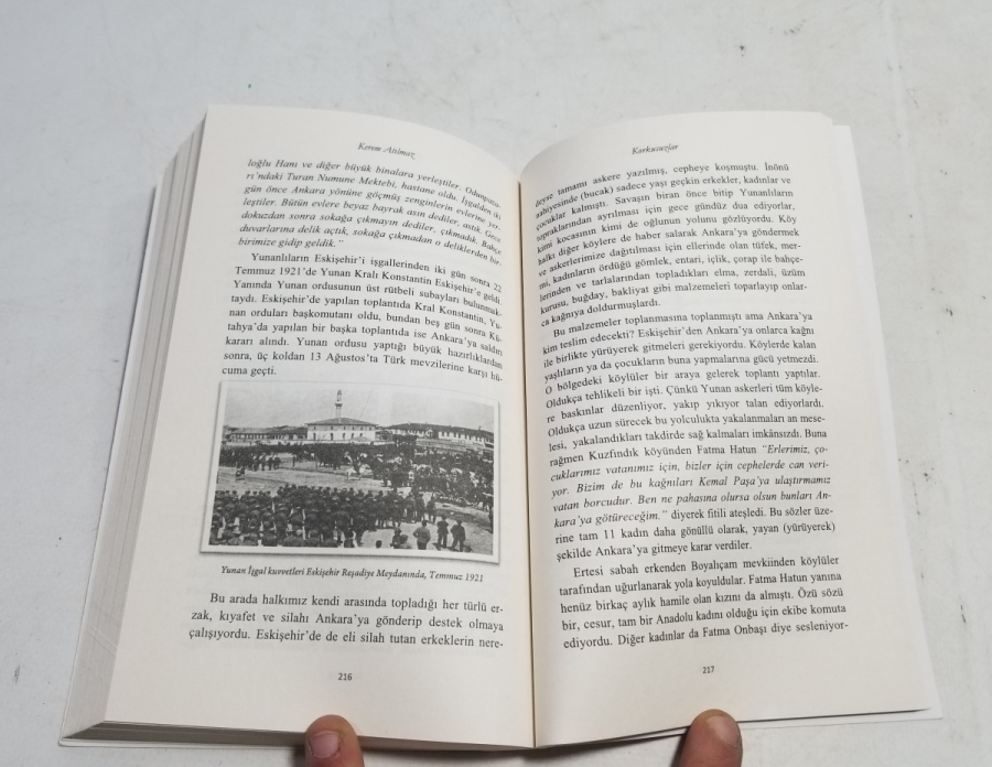 YAZAR KEREM ATILMAZ TARAFINDAN YAZILMIŞ KORKUSUZLAR İSİMLİ KİTAP