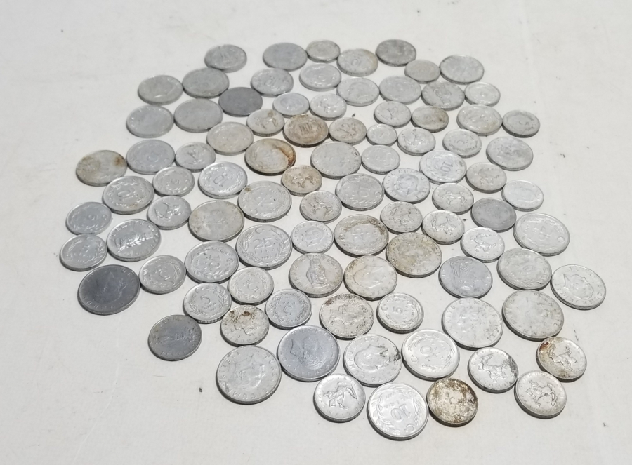 ANTİKA METAL PARA LOTU