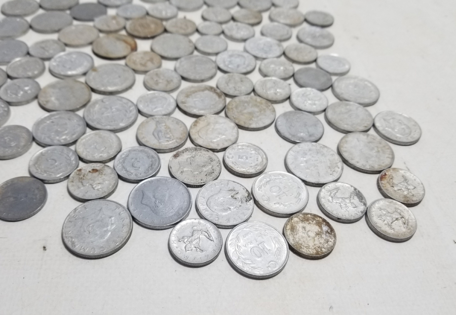 ANTİKA METAL PARA LOTU