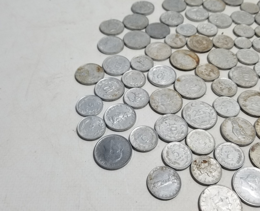 ANTİKA METAL PARA LOTU