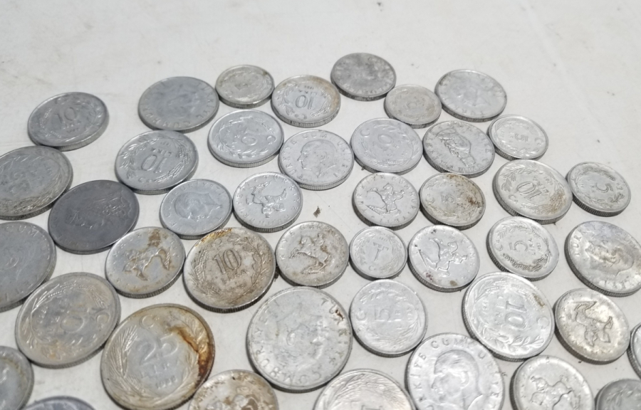 ANTİKA METAL PARA LOTU