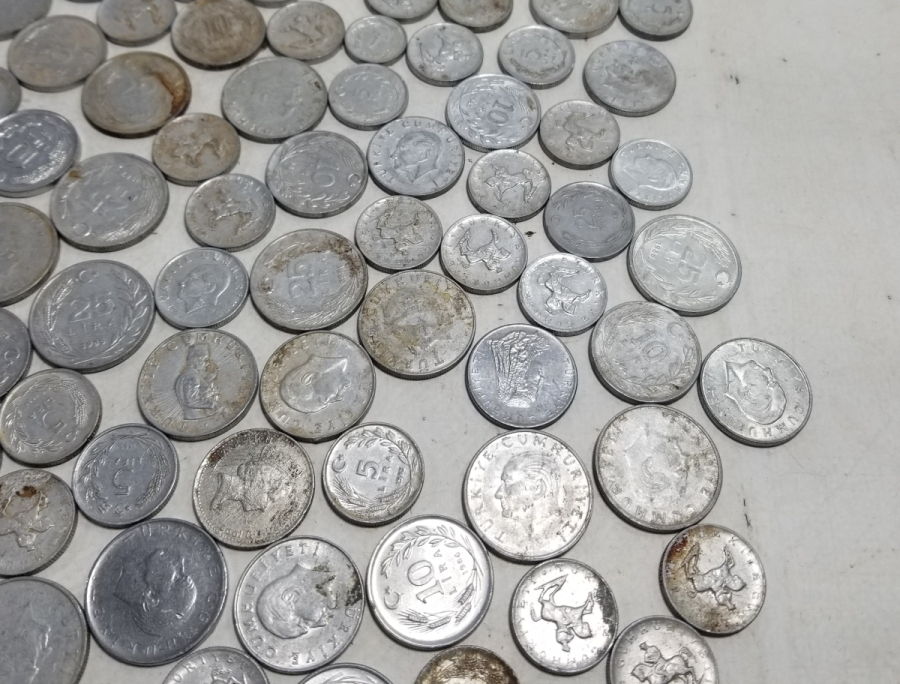 ANTİKA METAL PARA LOTU