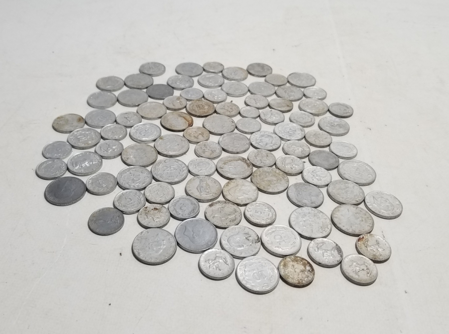 ANTİKA METAL PARA LOTU