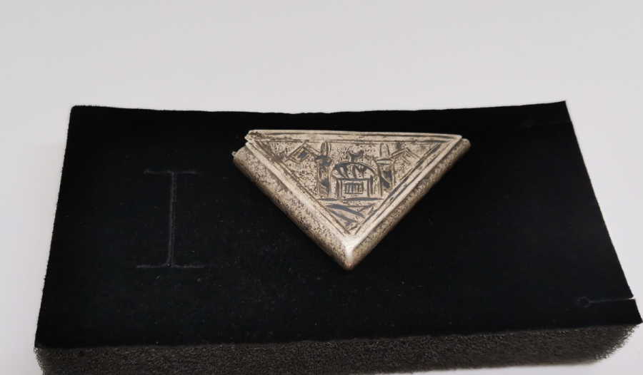 ÜZERİ AY YILDIZLI OSMANLI DÖNEMİ VAN İŞİ GÜMÜŞ CEVŞEN - HAMAYIL