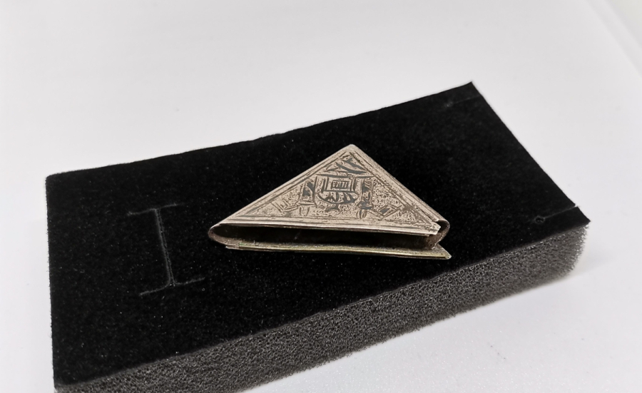 ÜZERİ AY YILDIZLI OSMANLI DÖNEMİ VAN İŞİ GÜMÜŞ CEVŞEN - HAMAYIL