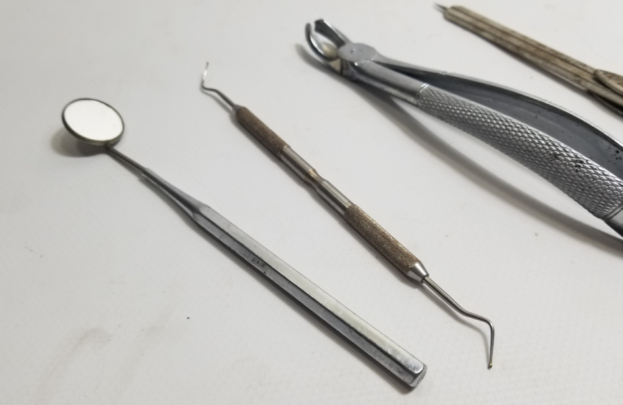 ANTİKA DİŞÇİ ALETLERİ LOTU