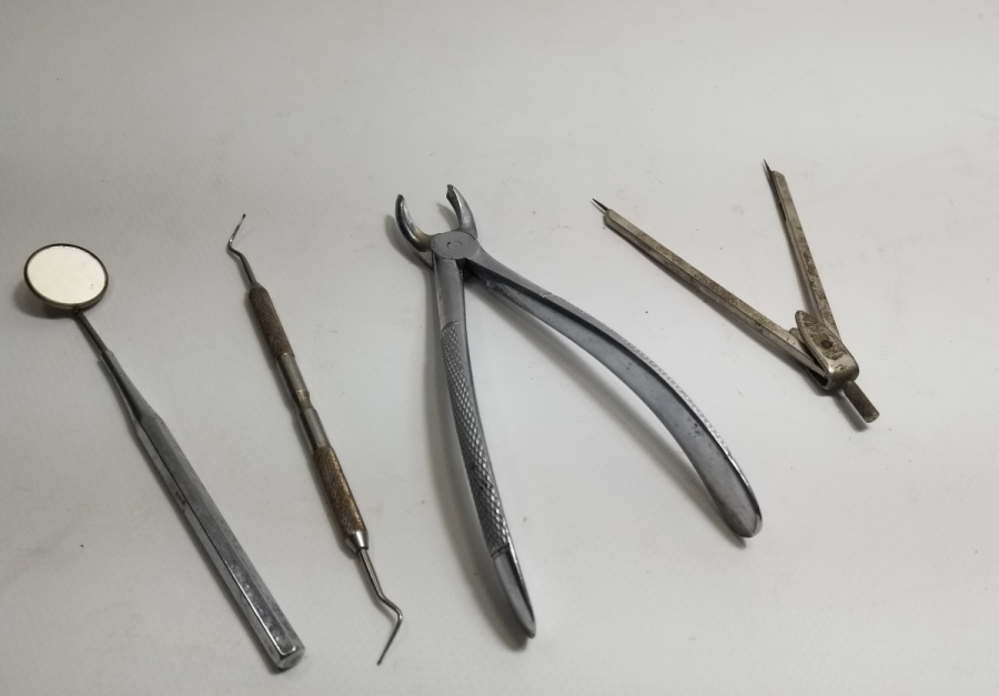 ANTİKA DİŞÇİ ALETLERİ LOTU