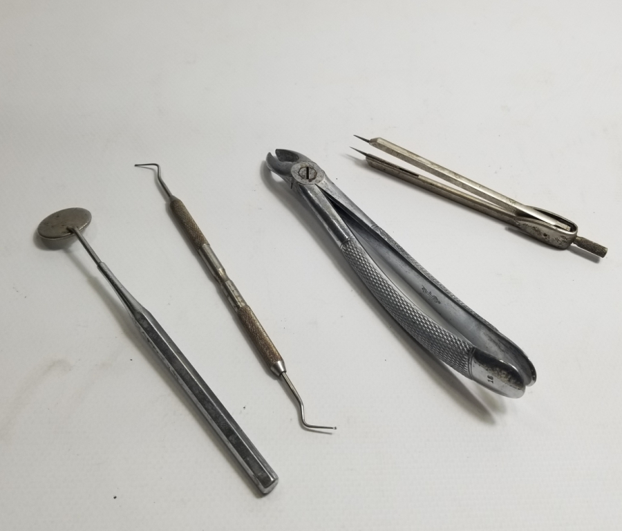 ANTİKA DİŞÇİ ALETLERİ LOTU