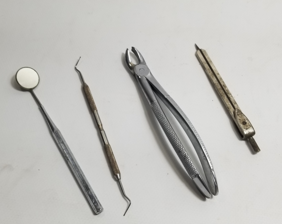 ANTİKA DİŞÇİ ALETLERİ LOTU