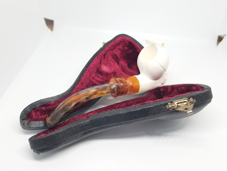 ORİJİNAL KUTUSUNDA EL YAPIMI LÜLE PİPO