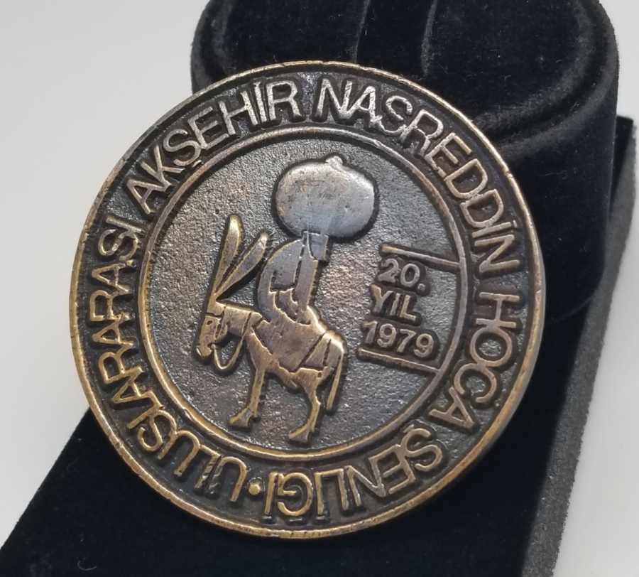 NASRETTİN HOCA ŞENLİĞİ ANTİKA HATIRA MADALYON