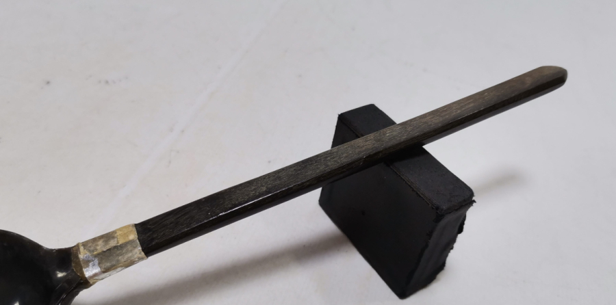 OSMANLI DÖNEMİ EL YAPIMI TEKKE İŞİ BOYNUZ HOŞAF KAŞIĞI