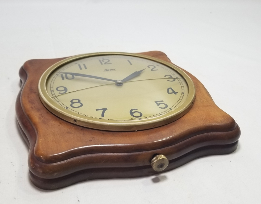 NADİR TİPTE ANTİKA KURMALI DUVAR SAATİ