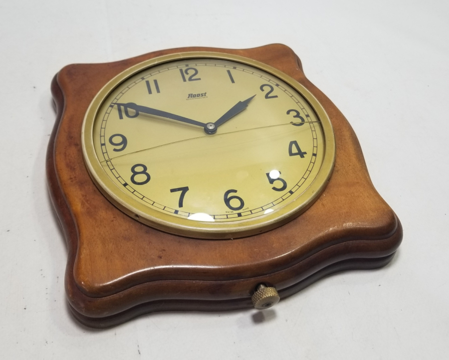 NADİR TİPTE ANTİKA KURMALI DUVAR SAATİ