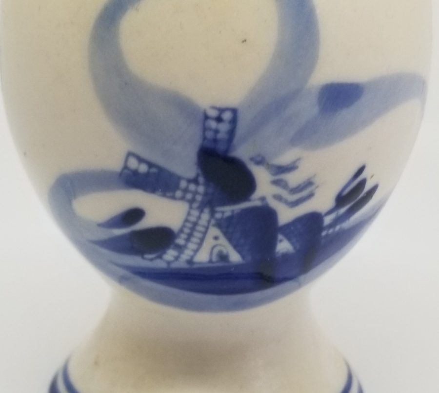 EL BOYAMA İŞÇİLİKLİ ANTİKA PORSELEN YUMURTALIK