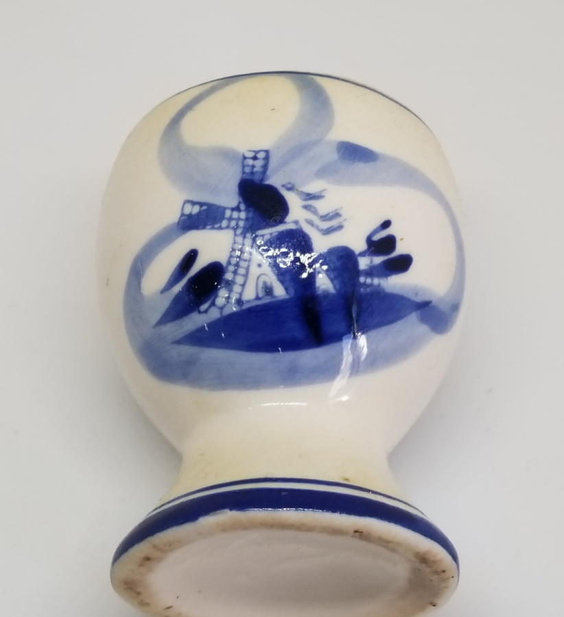 EL BOYAMA İŞÇİLİKLİ ANTİKA PORSELEN YUMURTALIK