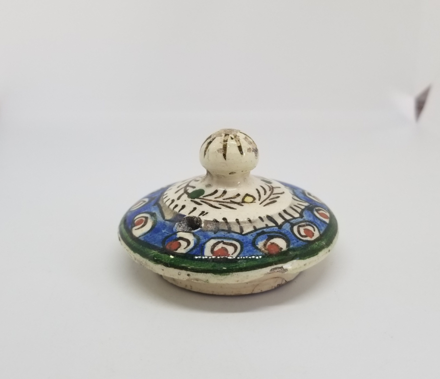 OSMANLI DÖNEMİ EL BOYAMA KÜTAHYA PORSELEN KAPAK