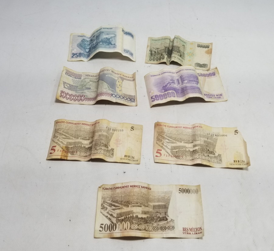 ANTİKA KAĞIT PARA LOTU