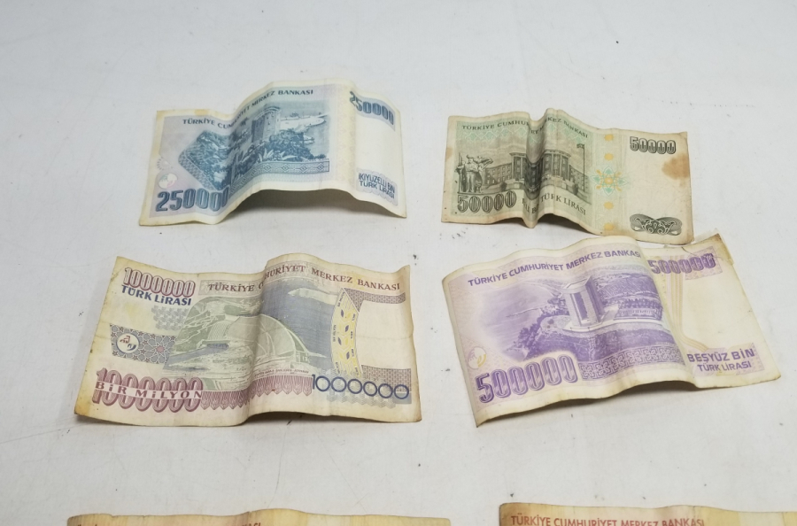 ANTİKA KAĞIT PARA LOTU