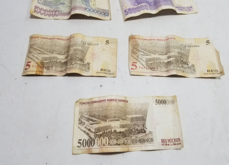 ANTİKA KAĞIT PARA LOTU