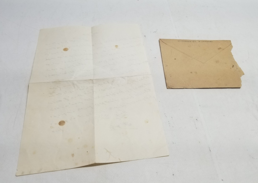 1947 TARİHLİ KASTAMONU MİLLETVEKİLİNE YAZILMIŞ OSMANLICA MEKTUP