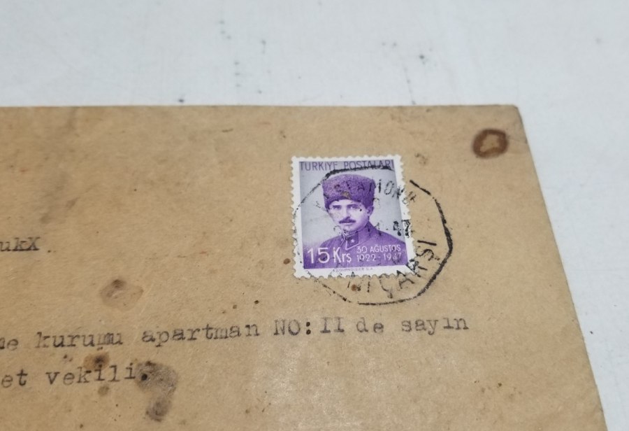 1947 TARİHLİ KASTAMONU MİLLETVEKİLİNE YAZILMIŞ OSMANLICA MEKTUP