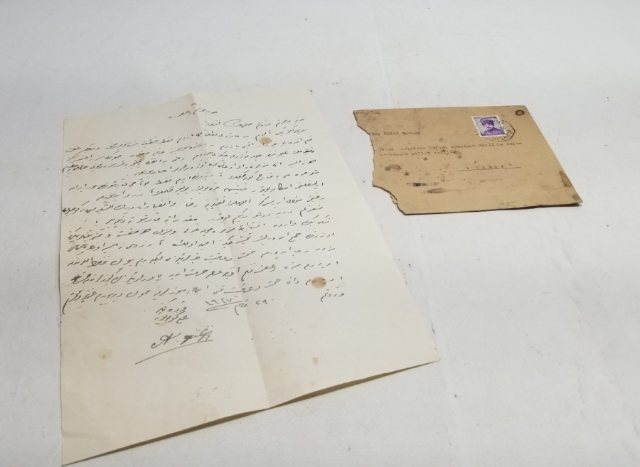 1947 TARİHLİ KASTAMONU MİLLETVEKİLİNE YAZILMIŞ OSMANLICA MEKTUP