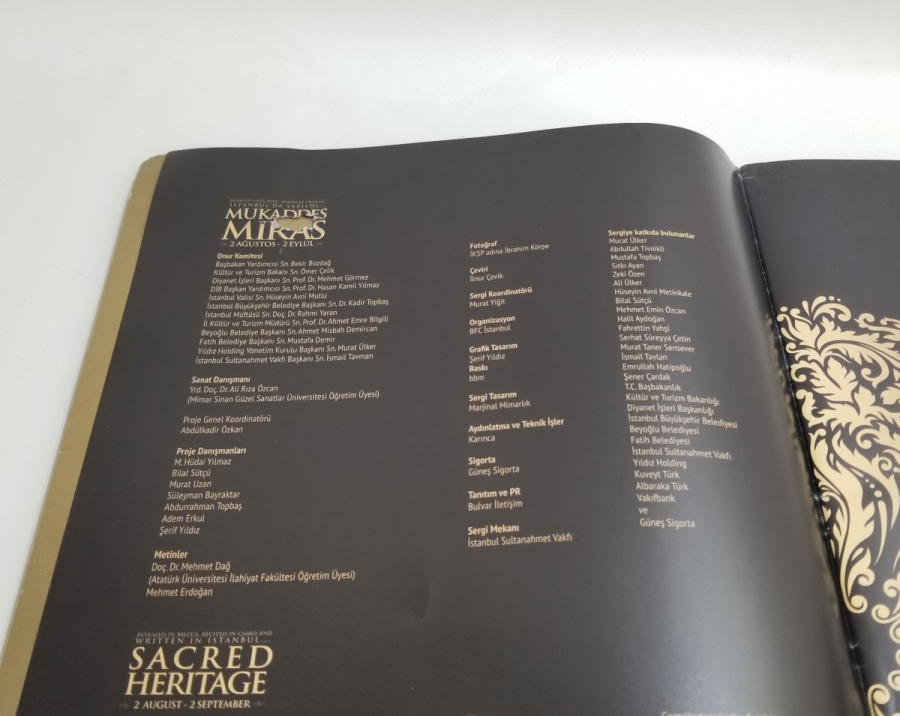 MUKADDES MİRAS İSİMLİ PRESTİJ DERGİ