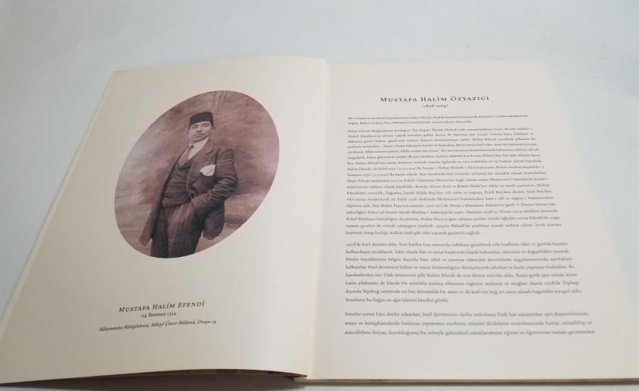 HALİM EFENDİ'NİN EL YAZMA ESERLERİNİ İÇEREN PRESTİJ DERGİ