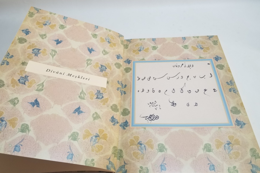 HALİM EFENDİ'NİN EL YAZMA ESERLERİNİ İÇEREN PRESTİJ DERGİ