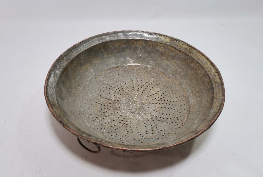 OSMANLI DÖNEMİ EL YAPIMI BAKIR KEVGİR