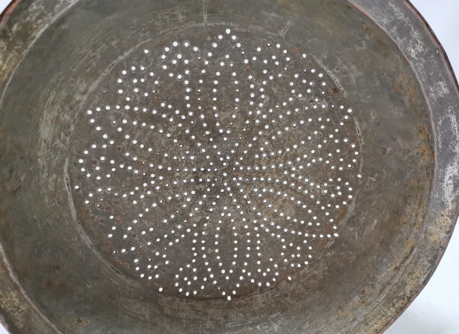 OSMANLI DÖNEMİ EL YAPIMI BAKIR KEVGİR