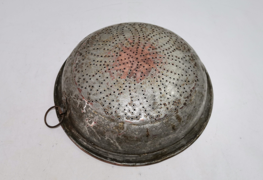 OSMANLI DÖNEMİ EL YAPIMI BAKIR KEVGİR