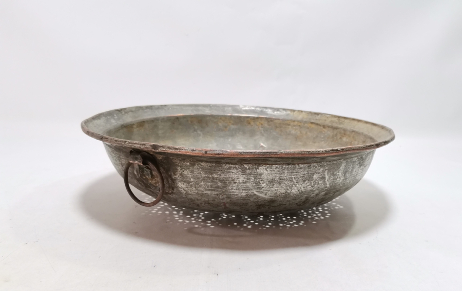 OSMANLI DÖNEMİ EL YAPIMI BAKIR KEVGİR