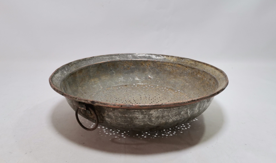 OSMANLI DÖNEMİ EL YAPIMI BAKIR KEVGİR