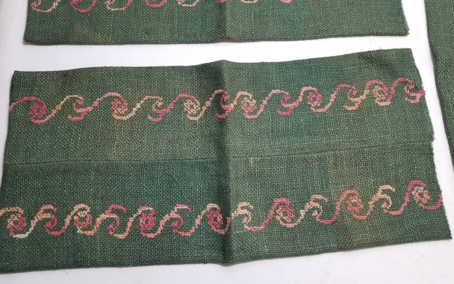 EL İŞİ ANTİKA YASTIK KILIFI LOTU