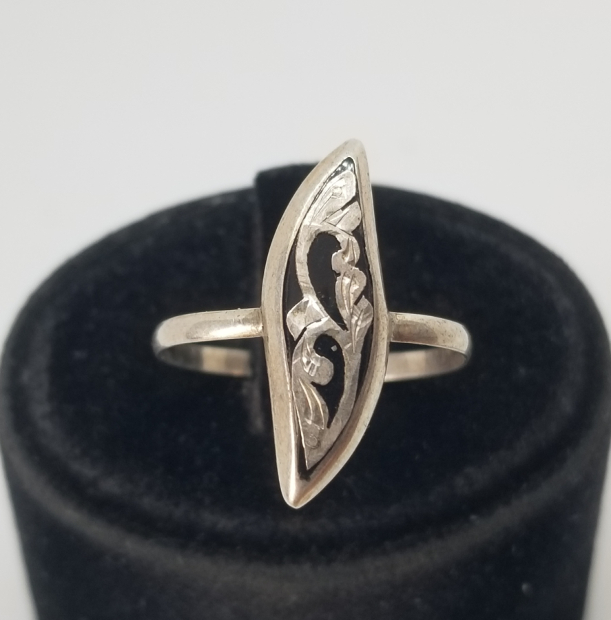 OSMANLI DÖNEMİ EL YAPIMI OLTU TAŞLI ÖZEL YAPIM GÜMÜŞ YÜZÜK