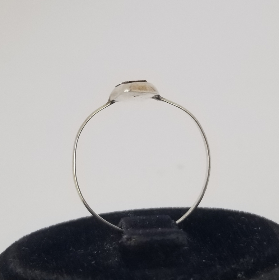 OSMANLI DÖNEMİ EL YAPIMI OLTU TAŞLI ÖZEL YAPIM GÜMÜŞ YÜZÜK