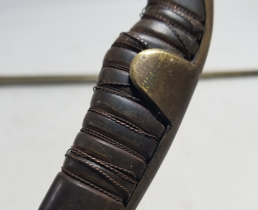 1. DÜNYA SAVAŞI DÖNEMİ BOYNUZ SAPLI VE AY YILDIZLI OSMANLI HAFİF SÜVARİ KILICI