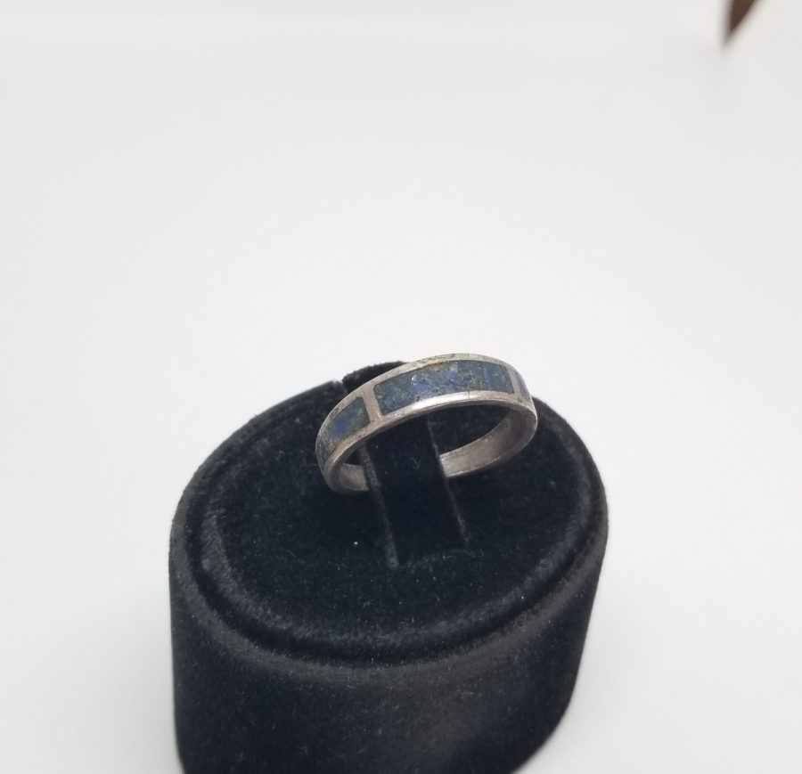 LAPİS TAŞLI ÖZEL YAPIM GÜMÜŞ