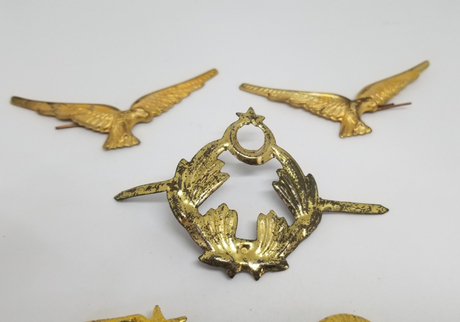 ANTİKA HAVACI SUBAY BRÖVELERİ LOTU