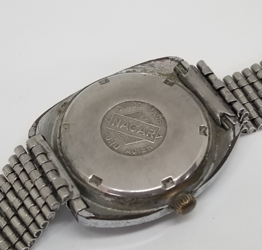 NACAR MARKA ANTİKA OTOMATİK KOL SAATİ